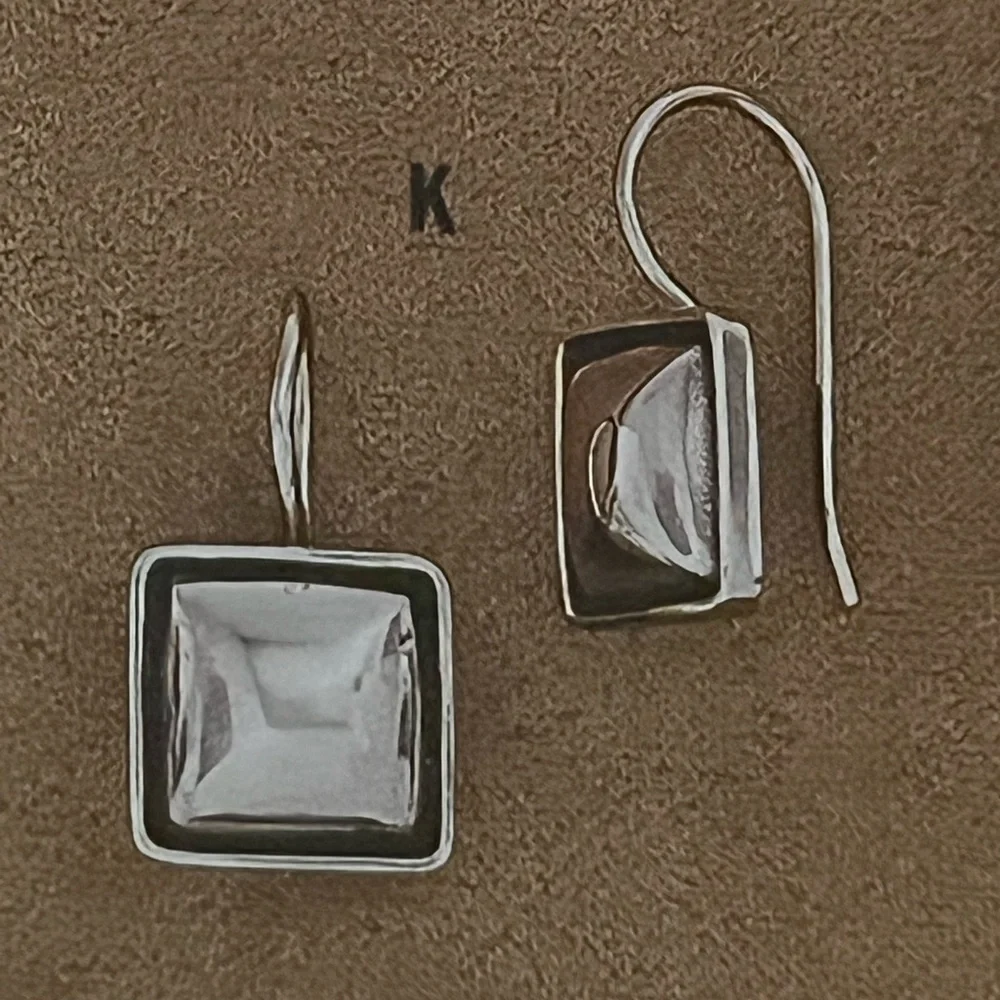 Silpada Square Chic Drop Earrings